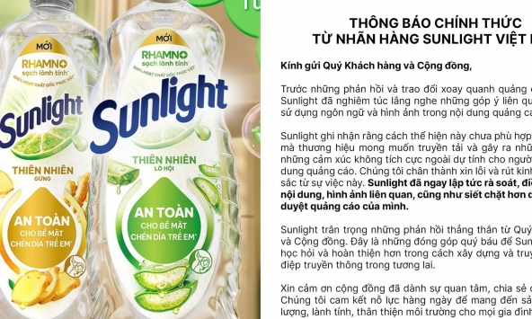Sunlight xin lỗi