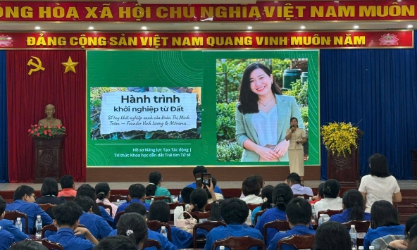 Giám đốc Đoàn Thị Minh Trâm đưa công nghệ lên men vào củ nghệ