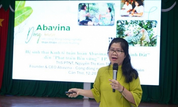 ThS. Nguyễn Thị Kim Thoa đưa vi sinh bản địa vào xử lý phụ phẩm