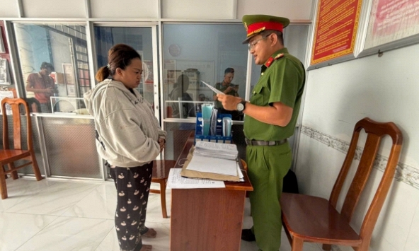Lệnh bắt tạm giam, khám xét nơi ở của Lưu Thị Như Băng SN 2001