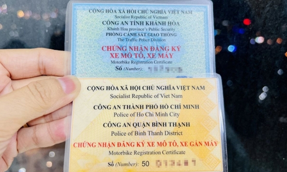 Người dân chú ý thông báo quan trọng liên quan đến giấy đăng ký xe 
