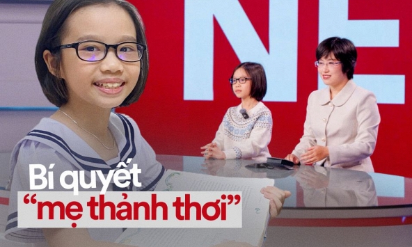 TRIẾT LÝ DẠY CON CỦA 1 “BÀ MẸ THẢNH THƠI”: Không giỏi tiếng Anh vẫn giúp con đạt thành tích đáng nể thế này!