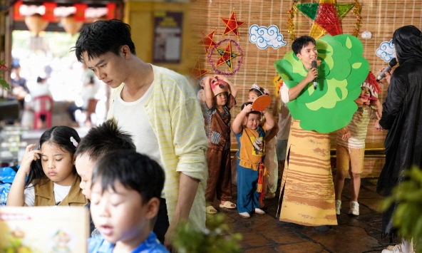 Bùi Công Nam làm 'bố tập sự', xoay xở với 85.000 đồng để 5 đứa trẻ không bị đói