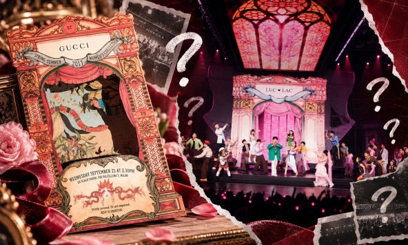 Thiệp mời 10 năm tuổi của Gucci 'sống lại' trên sân khấu Anh trai: Cú vấp đắt giá của show triệu view và vị trí không được phép thiếu