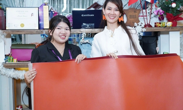 Từ vỏ xoài bỏ đi đến tấm da sinh học, vật liệu mới cho ngành thời trang