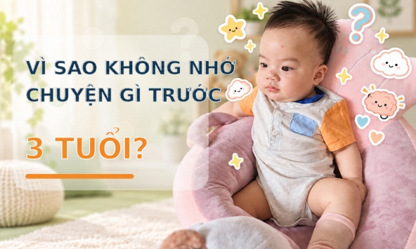 Vì sao chúng ta hầu như không nhớ những chuyện xảy ra trước 3 tuổi?