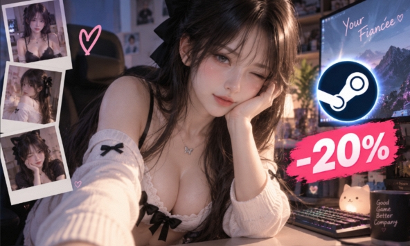 Tựa game 'bạn đồng hành' gợi cảm mới ra mắt trên Steam đã gây sốt, 97% rating tích cực, leo top tìm kiếm