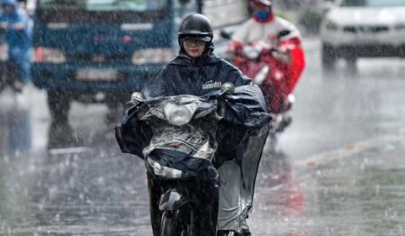 Các khu vực sắp mưa rất lớn