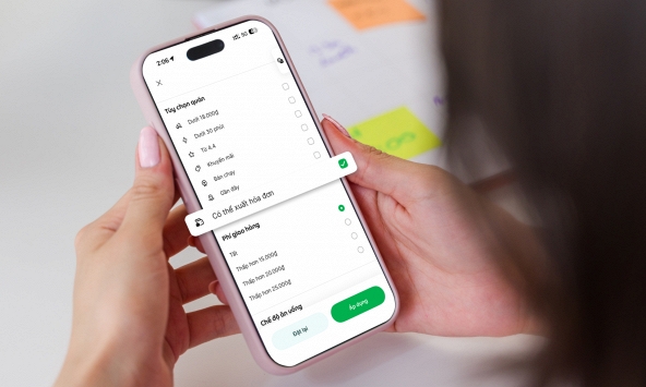 Grab triển khai dịch vụ ủy nhiệm lập hóa đơn