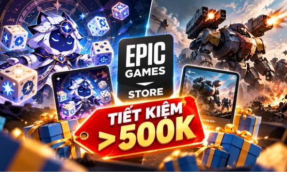 Nhận miễn phí hai tựa game đầy chất lượng, người chơi tiết kiệm được hơn 500.000 đồng