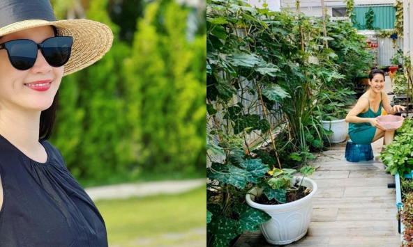Nữ diễn viên Việt sở hữu biệt thự 4 tầng ở Sài thành, làm mẹ đơn thân một mình nuôi 2 con