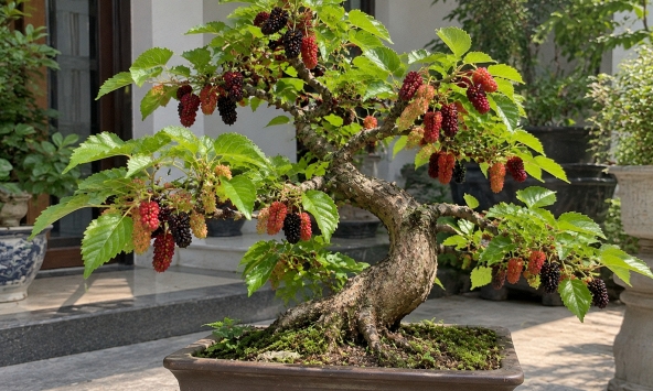 Vì sao người xưa kiêng cây dâu tằm, nhưng ngày nay nhiều người lại đưa vào nhà làm bonsai?