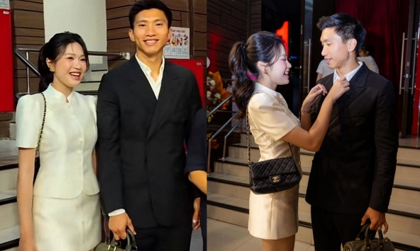 Cam thường check nhan sắc Doãn Hải My tính tứ bên Văn Hậu, chỉ một thay đổi nhỏ đã được khen nức nở