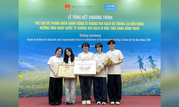 Đo chất lượng không khí từ giảng đường đến sân trường