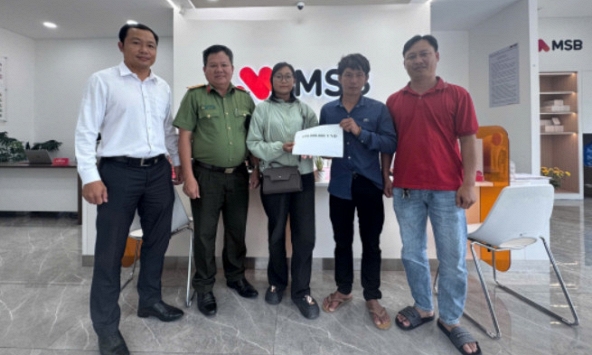 Kế toán công ty chuyển khoản 250.000.000 đồng vào tài khoản của Trần Văn Khanh SN 1995: Công an phối hợp ngân hàng MSB rà soát giao dịch