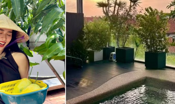 Mỹ nhân Việt 33 tuổi làm mẹ đơn thân, sống cùng con trai trong ngôi nhà phố 100m²
