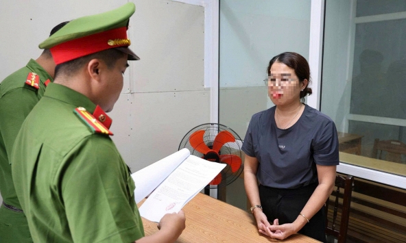 Ra quyết định khởi tố Trần Thị Thiên 43 tuổi