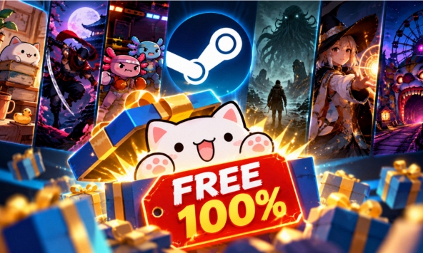 Thêm 6 tựa game miễn phí mới trên Steam, người chơi nhận một lần, sở hữu vĩnh viễn