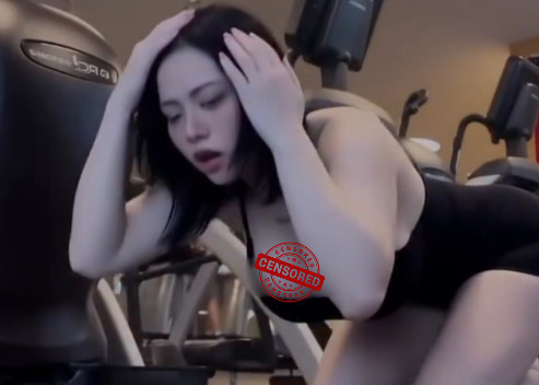 Thực hư clip cô gái tập gym bị ném bóng vào đầu vì sở thích quay phim