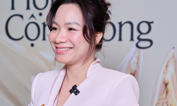 Bà Phan Đặng Trà My: 'Điểm khởi đầu không thể tuyệt vời hơn cho Human Act Now'