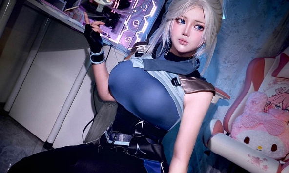 Cosplay Jett, hot girl Việt khiến anh em game thủ 'choáng váng' vì... quá giống nguyên tác