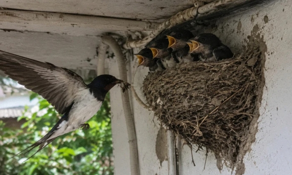 4 vật vào nhà làm tổ báo hiệu phong thủy rất tốt
