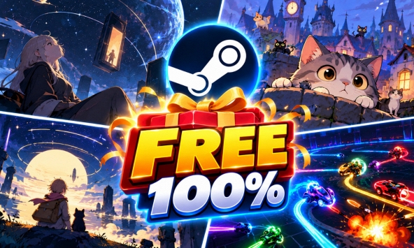 Hoàn toàn miễn phí, game thủ tải ngay 4 trò chơi này trên Steam, nhận một lần, chơi vĩnh viễn