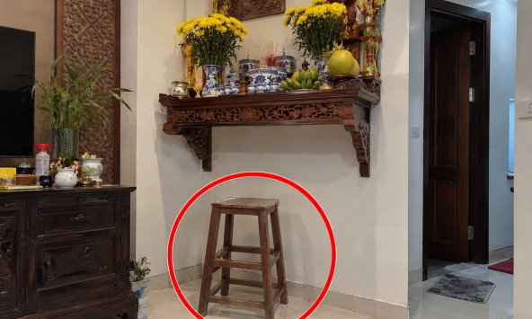 Lời khuyên cho các gia đình phải dùng ghế thắp hương