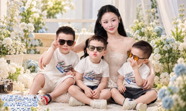 Mẹ 3 con nhan sắc triệu view: Nuôi con sát nhau, không cần giúp việc vẫn có thể “thong thả” làm mẹ theo cách của riêng mình