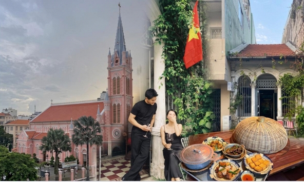 Nhà thờ hồng biểu tượng của khu phố đỉnh nhất thế giới Tân Định: Cất giữ ngôi mộ 143 năm, tồn tại bí ẩn 70 năm chưa lời giải đáp