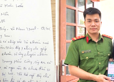 Tài khoản của Đại úy Công an ở Quảng Trị phát sinh giao dịch chuyển khoản 5.000.000 đồng: Phùng Văn Mẫn SN 1986 được liên hệ để xác minh
