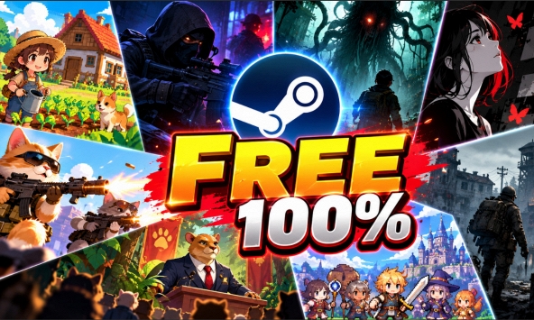 Steam lại có thêm loạt game miễn phí mới, chơi thoải mái, không cần chi phí hay đăng ký gì