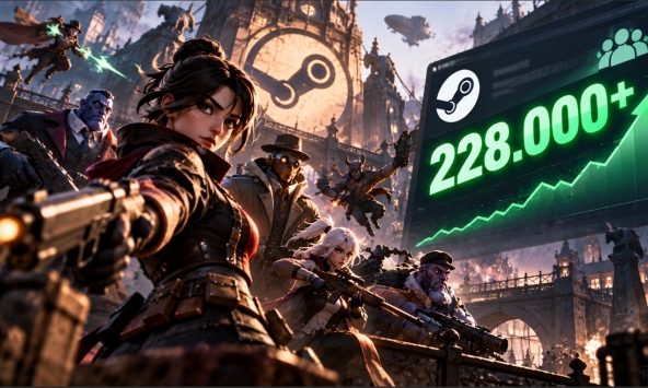 Chưa phát hành chính thức, bom tấn mới của Valve đã phá kỷ lục Steam, hơn 228.000 game thủ cùng lúc đổ xô trải nghiệm