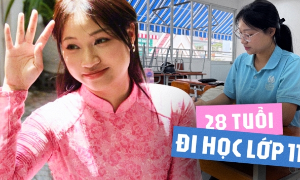 Cô gái SN 1998 đi học lại cấp 3 tại Trung tâm Giáo dục thường xuyên: Bạn học kém 12 tuổi, đặt mục tiêu vào ngành Y