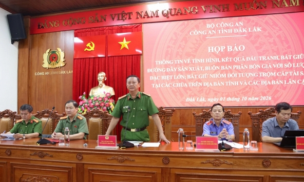 Đắk Lắk: Triệt phá đường dây phân bón giả quy mô đặc biệt lớn