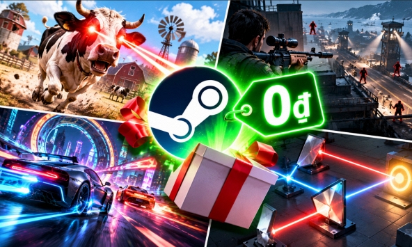 Steam vừa có thêm 4 tựa game chuyển sang miễn phí vĩnh viễn, người chơi nhanh tay thêm ngay vào thư viện