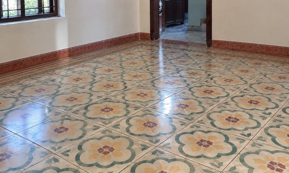 Tại sao ngày càng nhiều gia đình không còn làm nền nhà bằng gạch hoa? 2 vật liệu thay thế giúp nhà sáng, dễ phối nội thất hơn