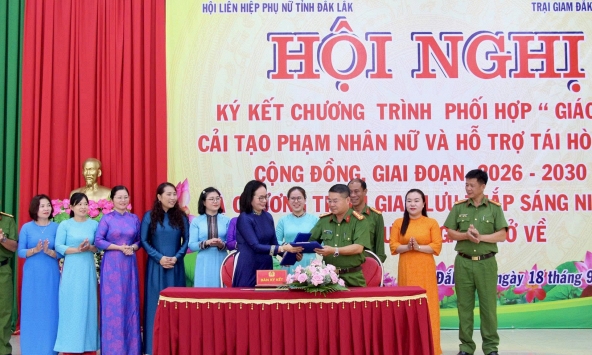 Trước ngày trở về, phạm nhân nữ cần được nối tới việc làm
