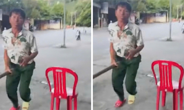 Diễn biến mới vụ thanh niên bị nhân viên quán thịt dê cầm điếu cày đuổi đánh, bất ngờ hoàn cảnh của nhân vật chính