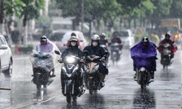 Không khí lạnh tiếp tục tràn xuống, khu vực có mưa to đến rất to liên tục nhiều ngày tới