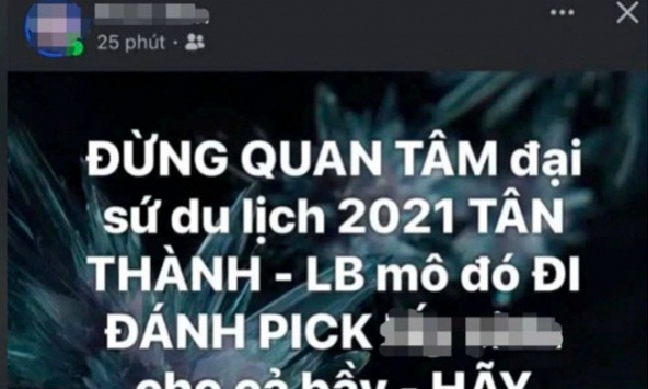 Lộ diện người đàn ông đăng tin 'Đại sứ du lịch Quảng Trị lây bệnh xã hội' cho 22 người