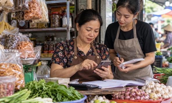Hộ kinh doanh đổi cách nộp thuế, phụ nữ cần hỗ trợ gì?