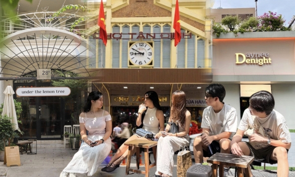 Khu phố ở TP.HCM lọt top 12 chất nhất thế giới: Vỏn vẹn 1,23 km² tận 24 quán cà phê, có ngôi chợ 400 gian hàng vừa tròn 100 tuổi