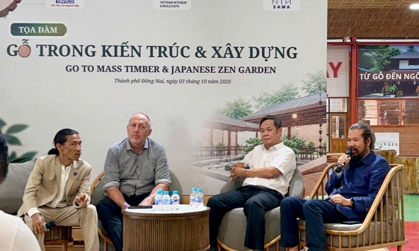 Mở đường cho công trình gỗ: Từ vật liệu có chứng nhận đến không gian giàu bản sắc