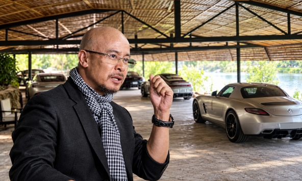 Nhà kho đơn sơ của ông Đặng Lê Nguyên Vũ