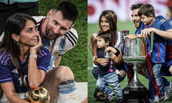 Chuyện tình với người vợ thanh mai trúc mã của Messi