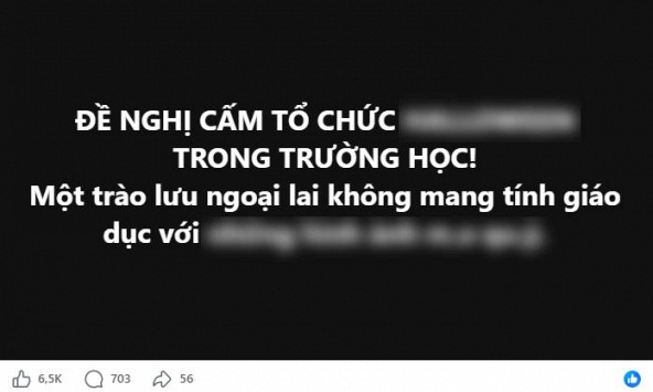 Đến hẹn lai lên, hàng nghìn phụ huynh đề xuất CẤM NGAY 1 hoạt động trong trường học: 'Trào lưu ngoại lai, không mang tính giáo dục'?