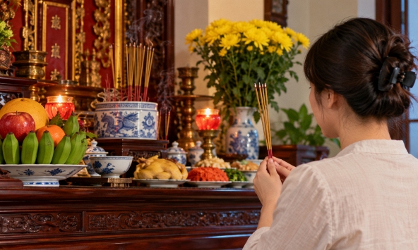 Ngày mai là mùng 1 tháng 9 Âm lịch: Khung giờ đẹp nhất để thắp hương