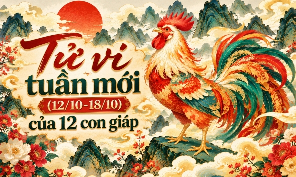 Tử vi tuần mới (12/10-18/10): Top 3 con giáp được Thần Tài ưu ái, công việc lẫn tình duyên đều lên hương