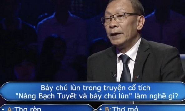7 chú lùn trong truyện Bạch Tuyết làm nghề gì? 73% khán giả Ai Là Triệu Phú trả lời sai